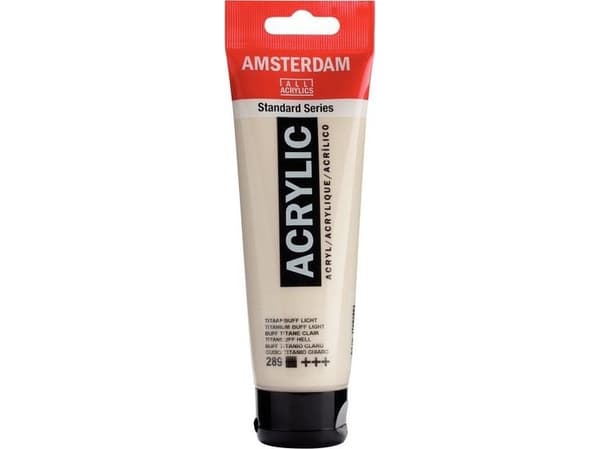 Amsterdam Standard Series Acrylic Tube Titanium Buff Light 289
