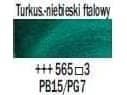 Artequipment TALENS REMBRANDT 40ML 565 - PHTHALO TURKIS BLÅ - oljemaling uniw