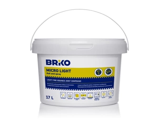 Putty Briko Micro Light Roll Spray 17L