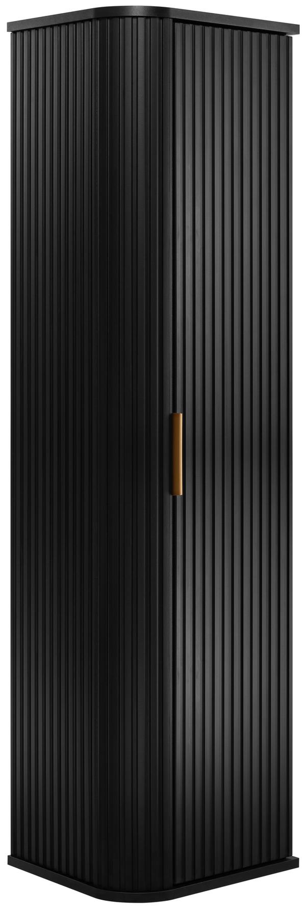 Oikea kylpyhuonetolppa, musta, 35,5 x 139 x 31,5 cm