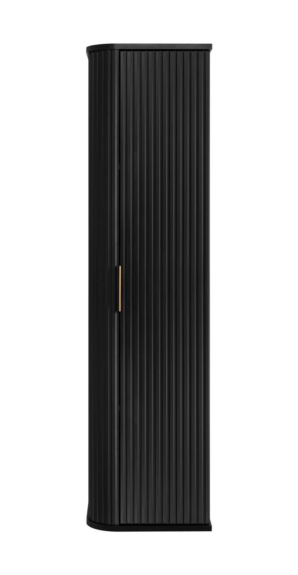 Oikea kylpyhuonetolppa, musta, 35,5 x 139 x 31,5 cm