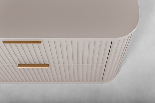 Badrumsskåp, kashmir, 120 x 51,7 x 41,5 cm