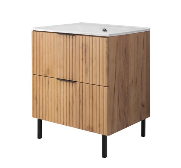 Badeværelsesskab, dab craft, 60 x 77 x 46 cm