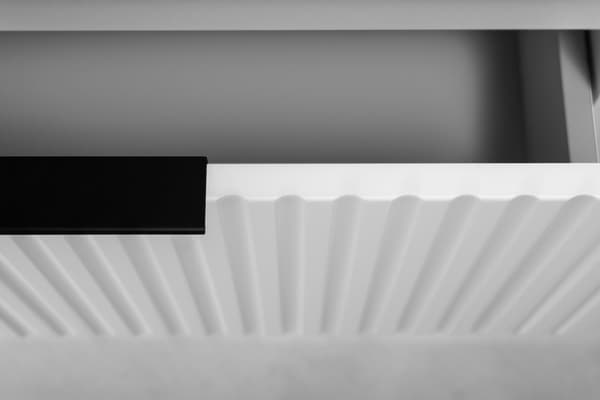 Badrumsskåp, vit, 120 x 77 x 46 cm