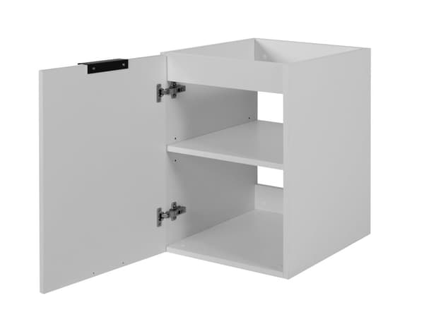 Badezimmerschrank, weiß, 40 x 57 x 46 cm
