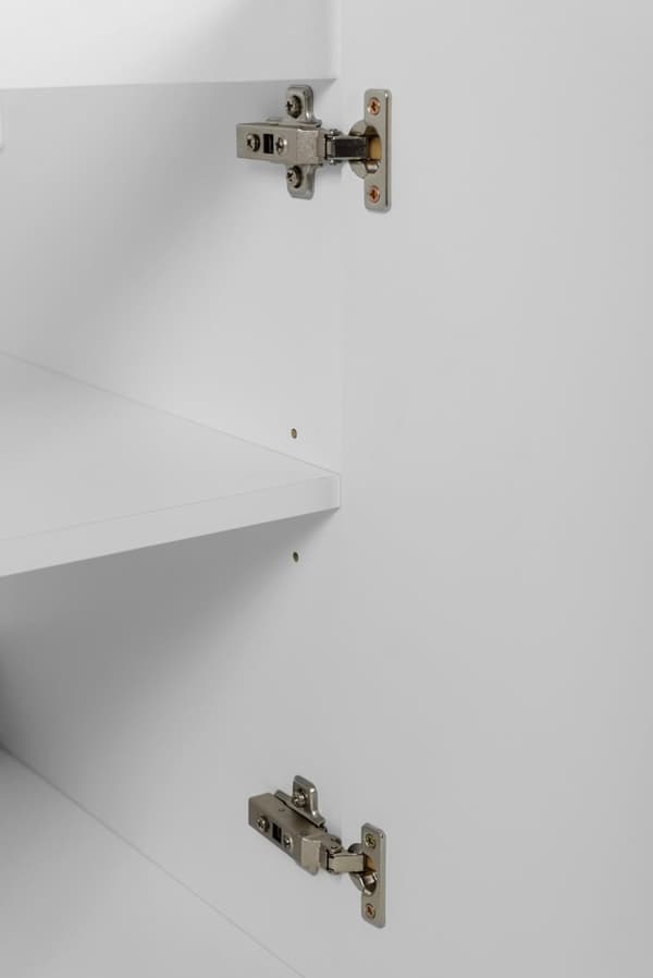 Badezimmerschrank, weiß, 40 x 57 x 46 cm