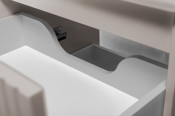 Badezimmerschrank, Kaschmir, 180 x 57 x 46 cm