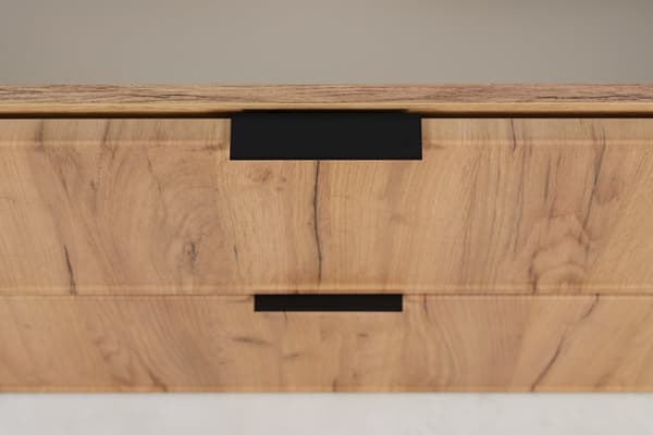 Kylpyhuonekaappi, kultainen craft, 80 x 57 x 46 cm