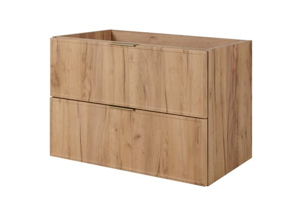 Kylpyhuonekaappi, kultainen craft, 80 x 57 x 46 cm