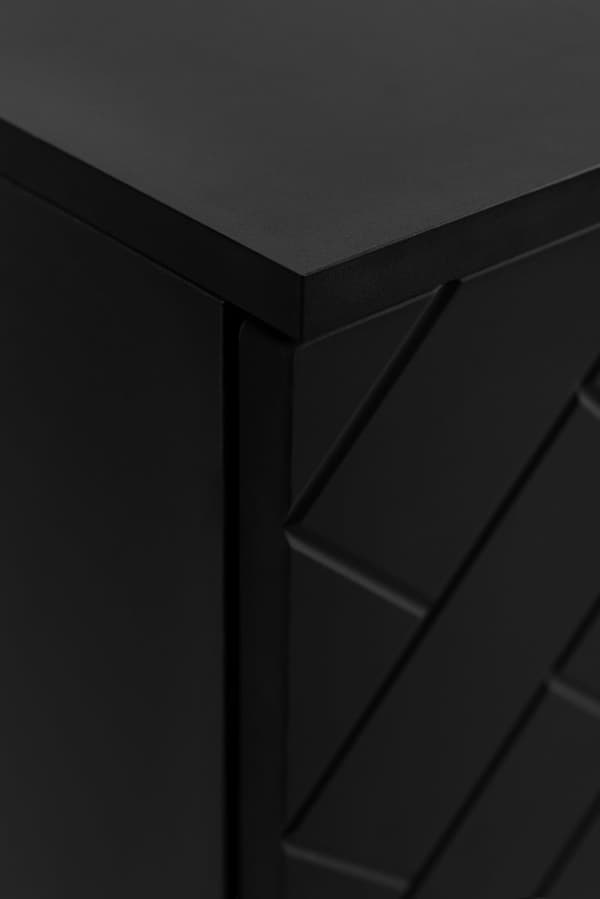 Badezimmer-Hängeschrank unter dem Waschbecken, schwarz, 140 x 57 x 46 cm