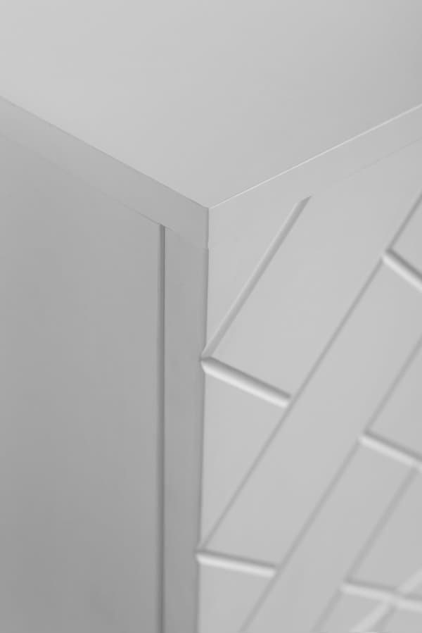 Kylpyhuoneen riippukaappi työtasolla, valkoinen, 140 x 57 x 46 cm