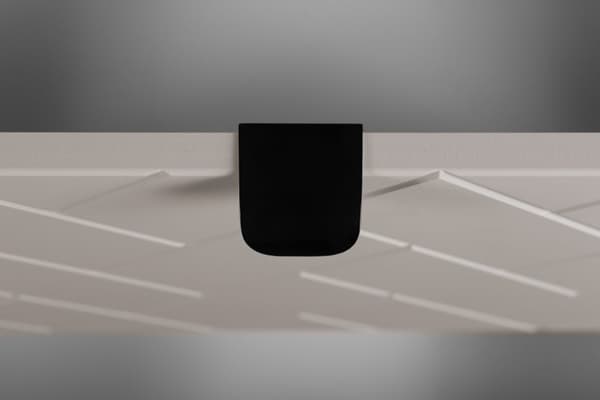 Badezimmer-Hängeschrank mit Platte, Kaschmir, 140 x 57 x 46 cm