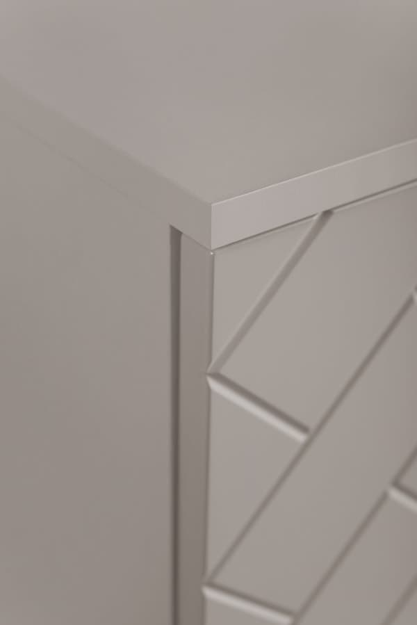 Badezimmer-Hängeschrank mit Platte, Kaschmir, 160 x 57 x 46 cm