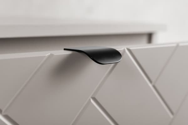 Badezimmer-Hängeschrank mit Platte, Kaschmir, 160 x 57 x 46 cm