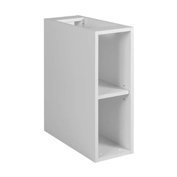 Badezimmerregal, weiß, 20 x 60,7 x 44,4 cm