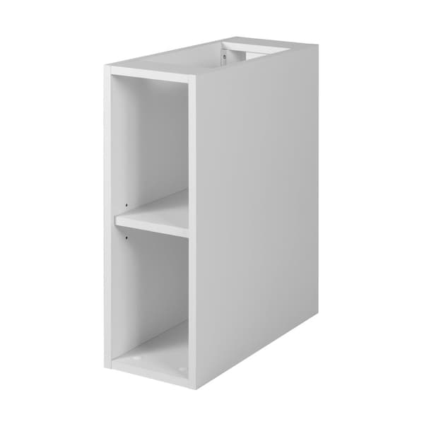Badezimmerregal, weiß, 20 x 60,7 x 44,4 cm