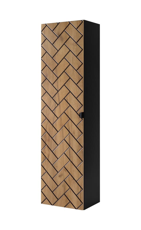 Vasen kylpyhuonetolppa, askartelu, 35 x 136 x 25 cm