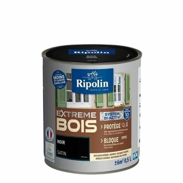 Pohjamaali Ripolin noir Satiiniviimeistely 500 ml
