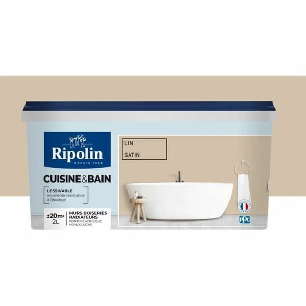 Grundfärg Ripolin Beige Satinfinish 2 L