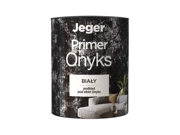 Jeger Onyx Primer Valkoinen 1L