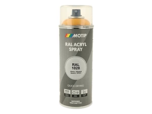 Motip Ral 1028 high gloss Melon yellow