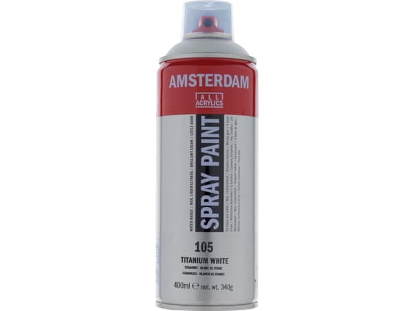 Amsterdam Spray Paint Titanium White 105