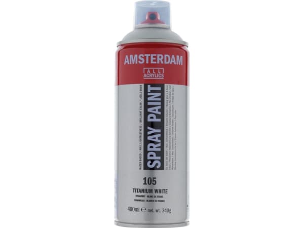 Amsterdam Spray Paint Titanium White 105