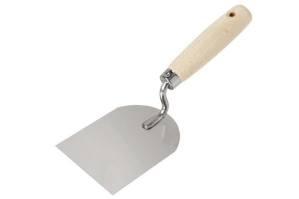 STAINLESS MARGIN TROWEL ROUND 130X100MM