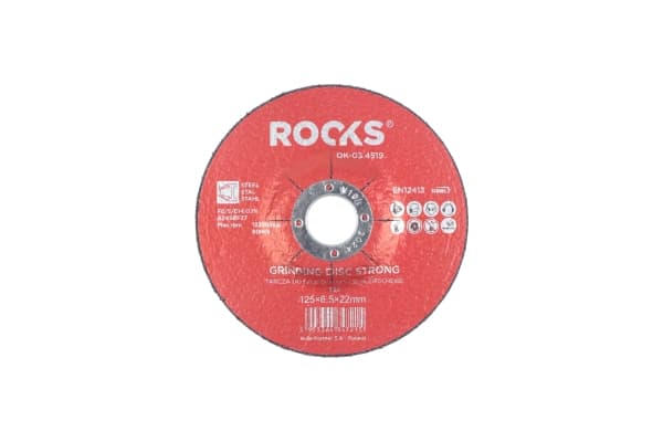 ROOKS METALLSLIPSKIVA STRONG 125X6.5X22.2 - T27