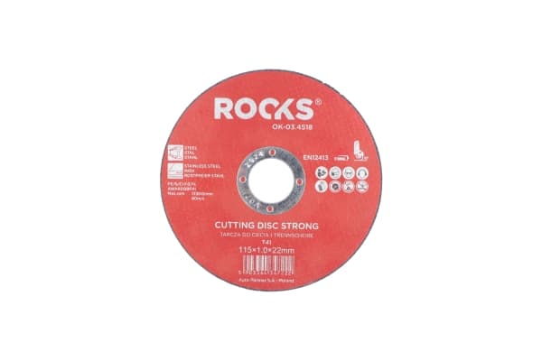 ROOKS METALLILEIKKA INOX STRONG 115X1.0X22.2 - T41
