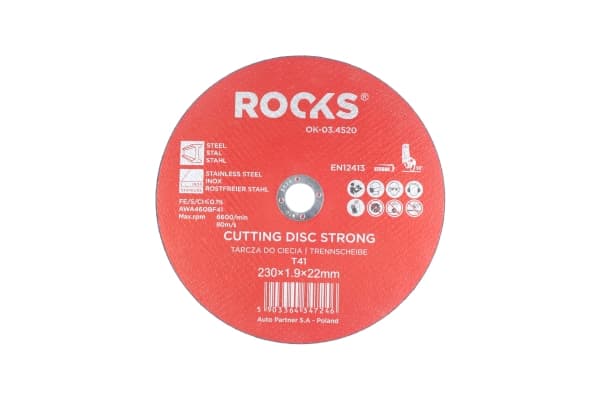 ROOKS METALLILEIKKA INOX STRONG 230X1.9X22.2 - T41