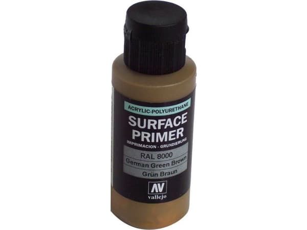 Primer akryyli-polyuretaani 60ml. vihreä/ruskea