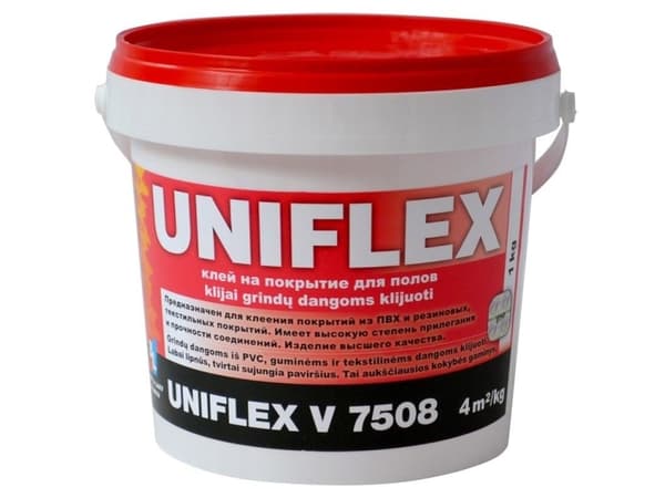 Teluria Floor Covering Adhesive Uniflex 1 Kg