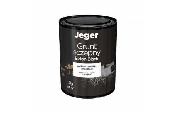 Primer Jeger Betoni Musta 1Kg