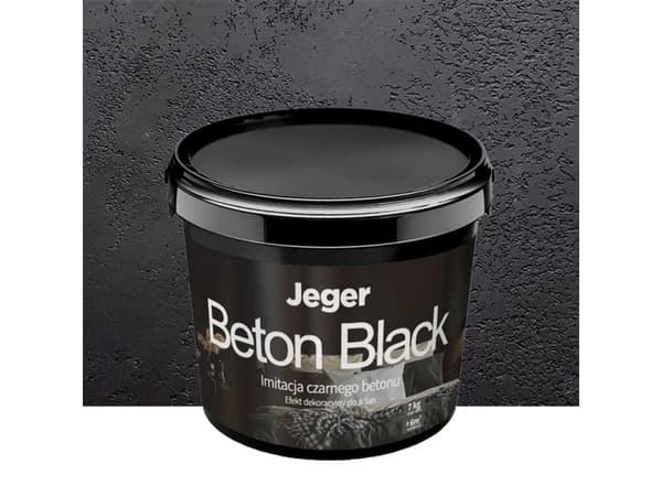 Plaster Decor Jeger Beton Black 7Kg