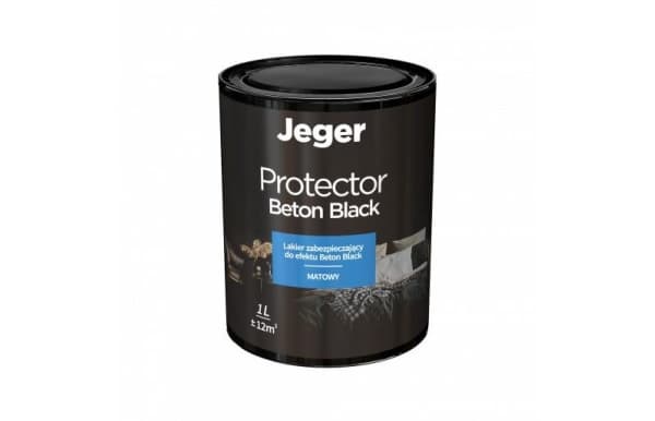 Jeger Varnish Beton Protector Black 1L