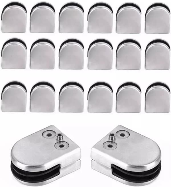 Glasholdere, Justerbare, Til 8-10 mm Glas