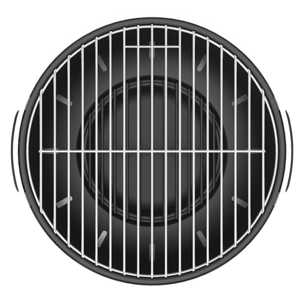 BergHOFF Bordgrill - Brbar Kulgrill med Justerbart Luftstrmslg, Ideel til Have, Park eller Altan