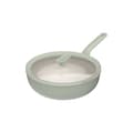 Pikkukuva 1 / 3: BergHOFF 28 cm kannellinen wokkipannu - Balance Sage, tarttumaton pinnoite, kansi lusikkatuella ja siivilll