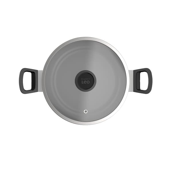 BergHOFF 24 cm Gryde - Glints Spirit-serien med Glaslg & Sund Non-Stick Belgning
