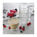 Miniatyrbillede 4 af 4: LIVIT Americano Kaffekrus, Borosilikatglas, Dobbeltvægget, 350 ml, Sæt med 2