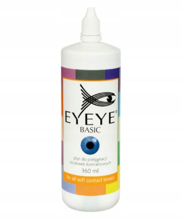 EYEYE Basic blød linsevæske 360 ml
