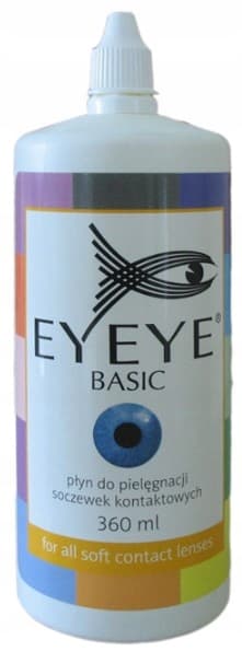 EYEYE Basic blød linsevæske 360 ml