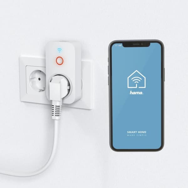 Hama Smart Socket, 2x USB-A, 2300W, 10A, HAMA-176612