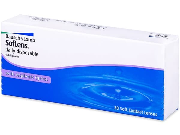 SofLens Daily Disposable (30 linser)Styrka: -1.00, Baskurva: 8.60, Diameter: 14.20