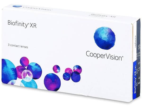Biofinity XR (3 linser)Styrka: +12.50, Baskurva: 8.60, Diameter: 14.00