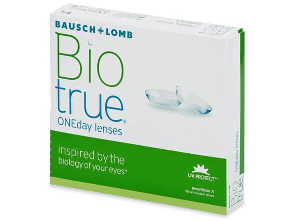 Biotrue ONEday (90 linser)Styrka: +5.50, Baskurva: 8.60, Diameter: 14.20