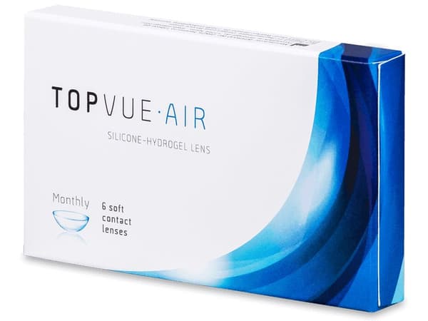 TopVue Air (6 linser)Styrka: +1.00, Baskurva: 8.60, Diameter: 14.20