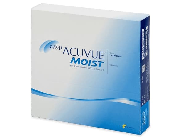 1 Day Acuvue Moist (90 linser)Styrka: -4.75, Baskurva: 8.50, Diameter: 14.20