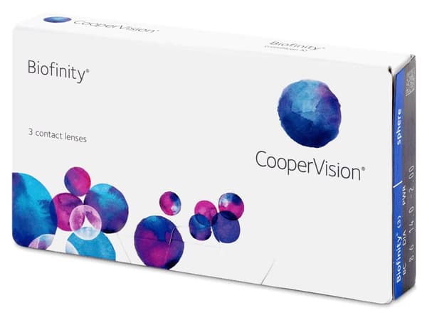 Biofinity (3 linser)Styrka: +2.00, Baskurva: 8.60, Diameter: 14.00